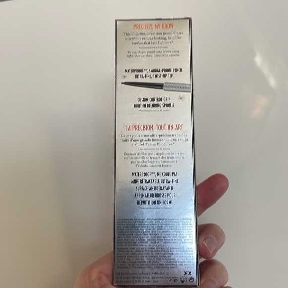 “Precisely, My Brow Pencil” by benefit Brow shaper in shade 4, Warm Deep Brown - Picture 5 of 5